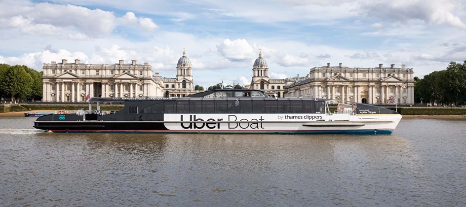 Atomic London wins creative account for Uber Boat by Thames Clippers
